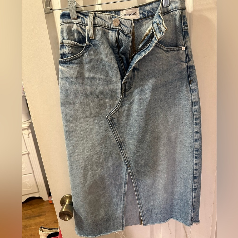 Frame Denim maxi skirt